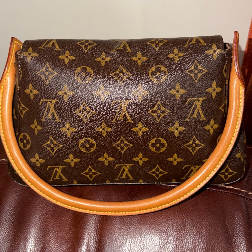 Authentic Louis Vuitton Monogram Loop Shoulder Bag - image 7
